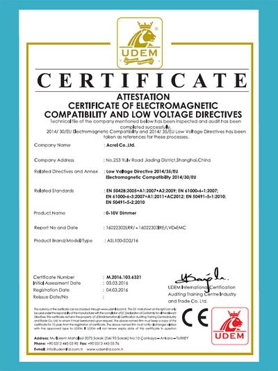 CE untuk ASL100-SD2-16